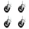 Service Caster Bil-Jax 0026-762 Scaffold Swivel Caster Replacement Set BIL-SCC-SF30S820-RSR-138-4 - alternate 1